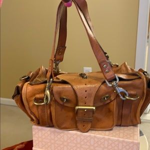 Mulberry Emmy Darwin Cognac-Almond Handbag